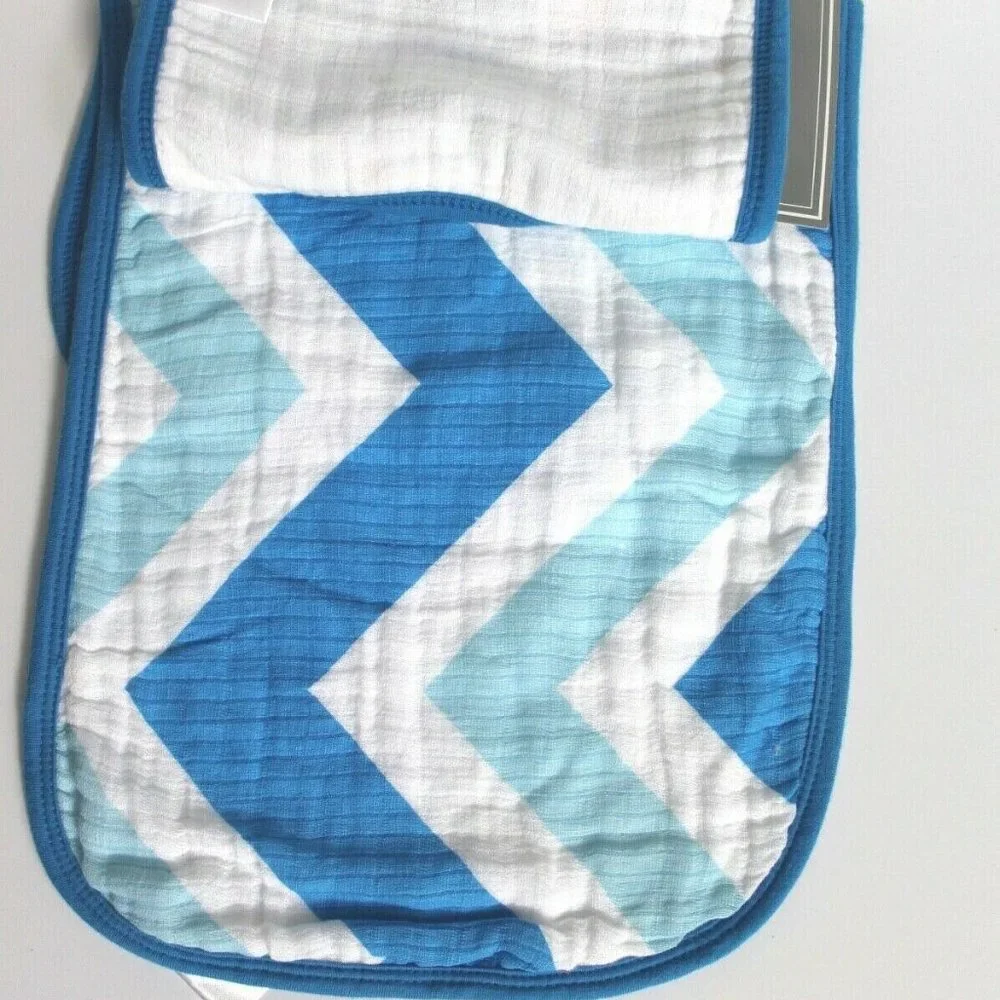 Nicole Miller Home Baby Nautical Print Bib & Burp Set